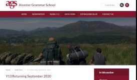 
							         VLE Login - Alcester Grammar School								  
							    
