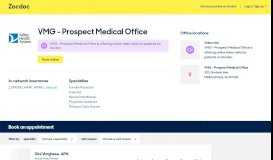 
							         VMG - Prospect Medical Office (Midland Park) - Book Appointment ...								  
							    