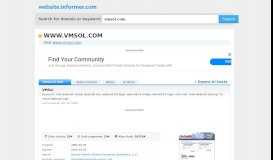 
							         vmsol.com at Website Informer. VMSol. Visit VMSol.								  
							    