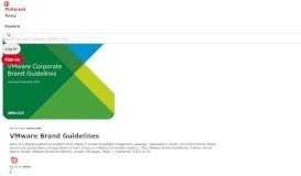 
							         VMware Brand Guidelines | Corporate Design | Brand guidelines ...								  
							    