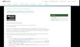 
							         VMware Certified Instructor - MyLearn – VMware								  
							    