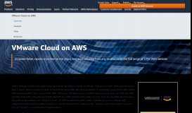
							         VMware Cloud on AWS - Amazon.com								  
							    