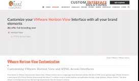 
							         VMware Horizon | VMware Horizon View and HTML Access ...								  
							    