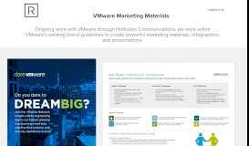 
							         VMware Marketing Materials - Revealed Creative								  
							    