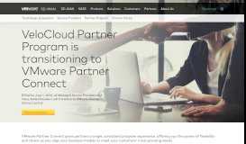
							         VMware Partner Program - VeloCloud								  
							    