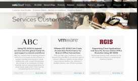 
							         VMware SD-WAN by VeloCloud | Services Customers								  
							    