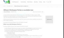 
							         VMware Workspace Portal 2.1 available now - VMGuru								  
							    