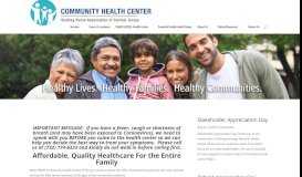 
							         VNACJ Community Health Center: Home								  
							    