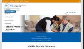 
							         VNSNY Solutions - Visiting Nurse Service of New York								  
							    