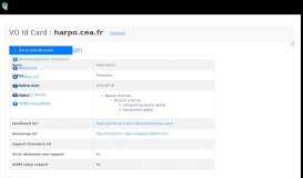
							         VO Id Card : harpo.cea.fr - Operations portal								  
							    