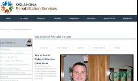 
							         Vocational Rehabilitation | Oklahoma Department of Rehabilitation ...								  
							    