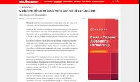 
							         Vodafone clings to customers with cloud contactbook • The Register								  
							    