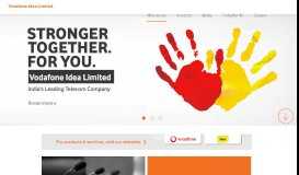 
							         Vodafone Idea Limited | An Aditya Birla Group & Vodafone ...								  
							    