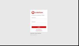 
							         Vodafone Webportal								  
							    