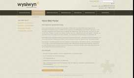 
							         Voice Web Portal | wysiwyn								  
							    