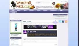 
							         Void Portal - WoW Battle Pet Ability - Warcraft Pets								  
							    