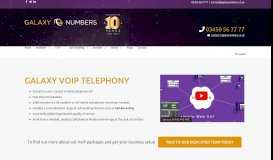 
							         VoIP | Memorable VoIP Business Numbers | Galaxy VoIP Telephony								  
							    