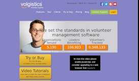 
							         Volgistics: Volunteer Management Software Solutions								  
							    