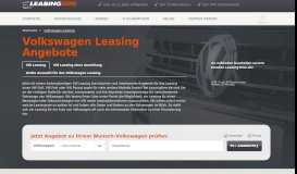 
							         Volkswagen Leasing-Angebote - LeasingTime.de								  
							    