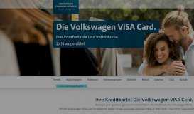 
							         Volkswagen VISA Card | Volkswagen Financial Services								  
							    