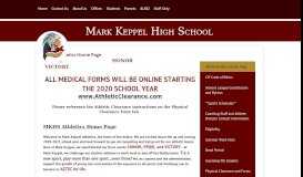 
							         Volleyball- Girls – Athletics – Mark Keppel High School								  
							    