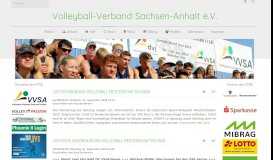 
							         Volleyball-Verband Sachsen-Anhalt e.V. - Beach								  
							    