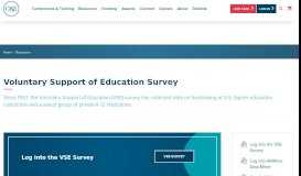 
							         Voluntary Support of Education | CASE								  
							    