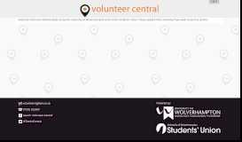 
							         Volunteer Central Login - University of Wolverhampton Students' Union								  
							    