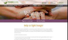 
							         Volunteer - Food Bank for the Heartland								  
							    