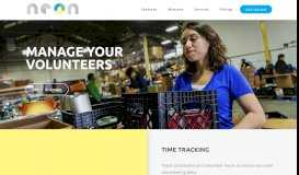 
							         Volunteer Management Software - NeonCRM								  
							    