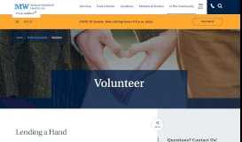 
							         Volunteer - MelroseWakefield Healthcare								  
							    