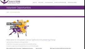 
							         Volunteer Opportunities | Salford CVS								  
							    