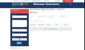 
							         Volunteer Opportunities Search Results - Catholic Charities of New York								  
							    