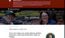 
							         Volunteer with Us (U.S. National Park Service)								  
							    