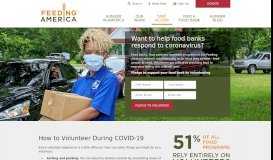 
							         Volunteer with Your Local Food Bank | Feeding America								  
							    