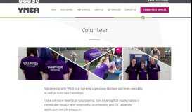 
							         Volunteer - YMCA East Surrey								  
							    
