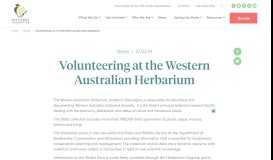 
							         Volunteering at the Western Australian Herbarium | WA Parks ...								  
							    