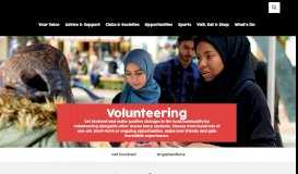 
							         Volunteering - Queen Mary Students' Union								  
							    