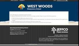 
							         Volunteers - West Woods Elementary								  
							    