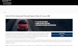 
							         VOLVO A-PLAN - CORPORATE PRICING PROGRAM | Volvo Cars ...								  
							    
