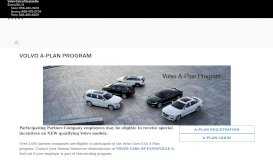 
							         VOLVO A-PLAN PROGRAM | Volvo Cars of Evansville								  
							    