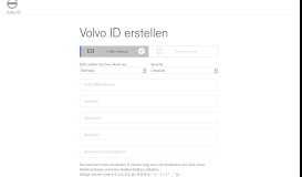 
							         Volvo ID erstellen - Volvo ID Portal								  
							    