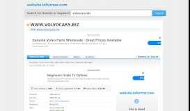 
							         volvocars.biz at Website Informer. Visit Volvocars.								  
							    