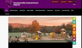 
							         Voorheesville Central School District / Homepage								  
							    