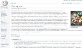 
							         Vorarephilia - Wikipedia								  
							    