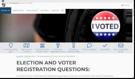 
							         Voter Registration Status - PA Voter Services								  
							    