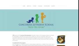 
							         VPK Information Rates - Concordia Lutheran School								  
							    