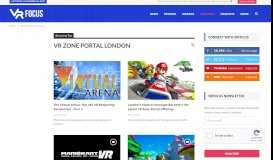 
							         VR ZONE Portal London – VRFocus								  
							    