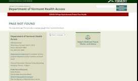 
							         VT Medicaid Portal — Department of Vermont Health Access								  
							    