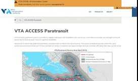 
							         VTA ACCESS Paratransit | VTA								  
							    